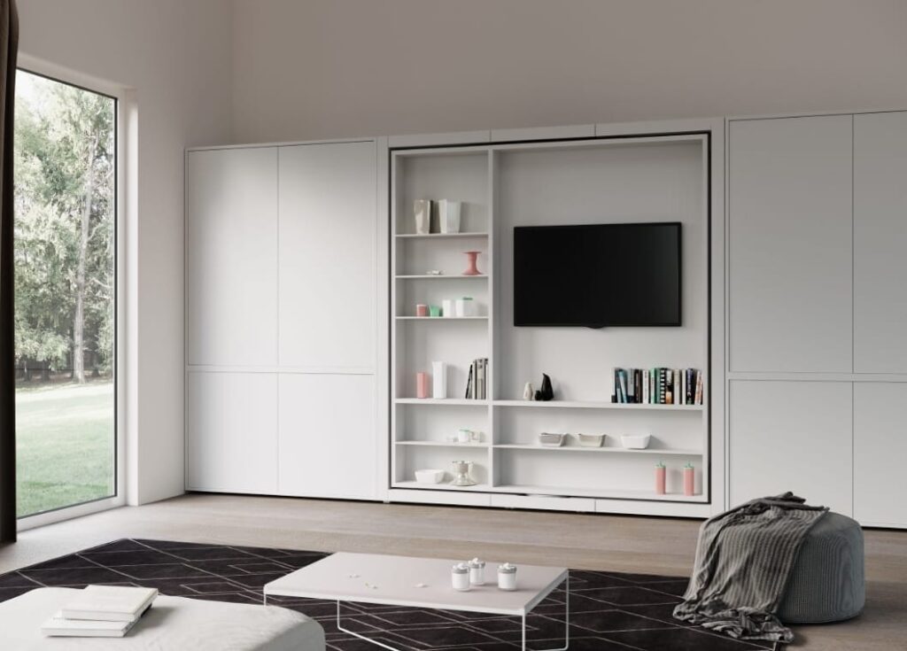 Boone opklapbed Studio met tv wand