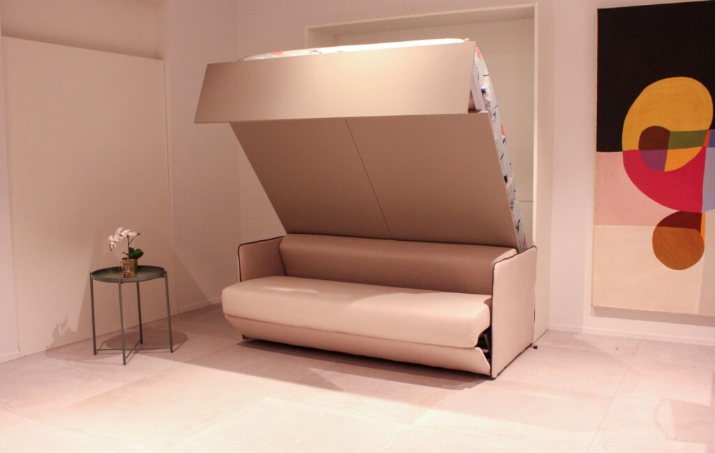 Boone opklapbed Elektra halfopen