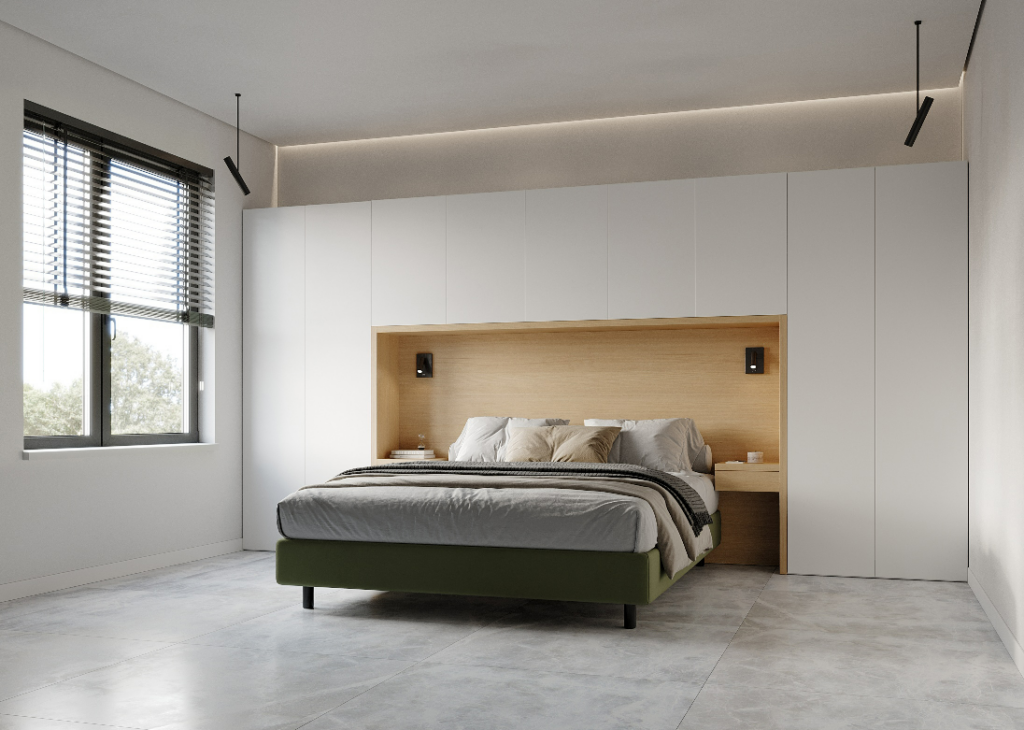 Brugkast type Bridge Box van Boone, geplaatst in stijlvolle loft.