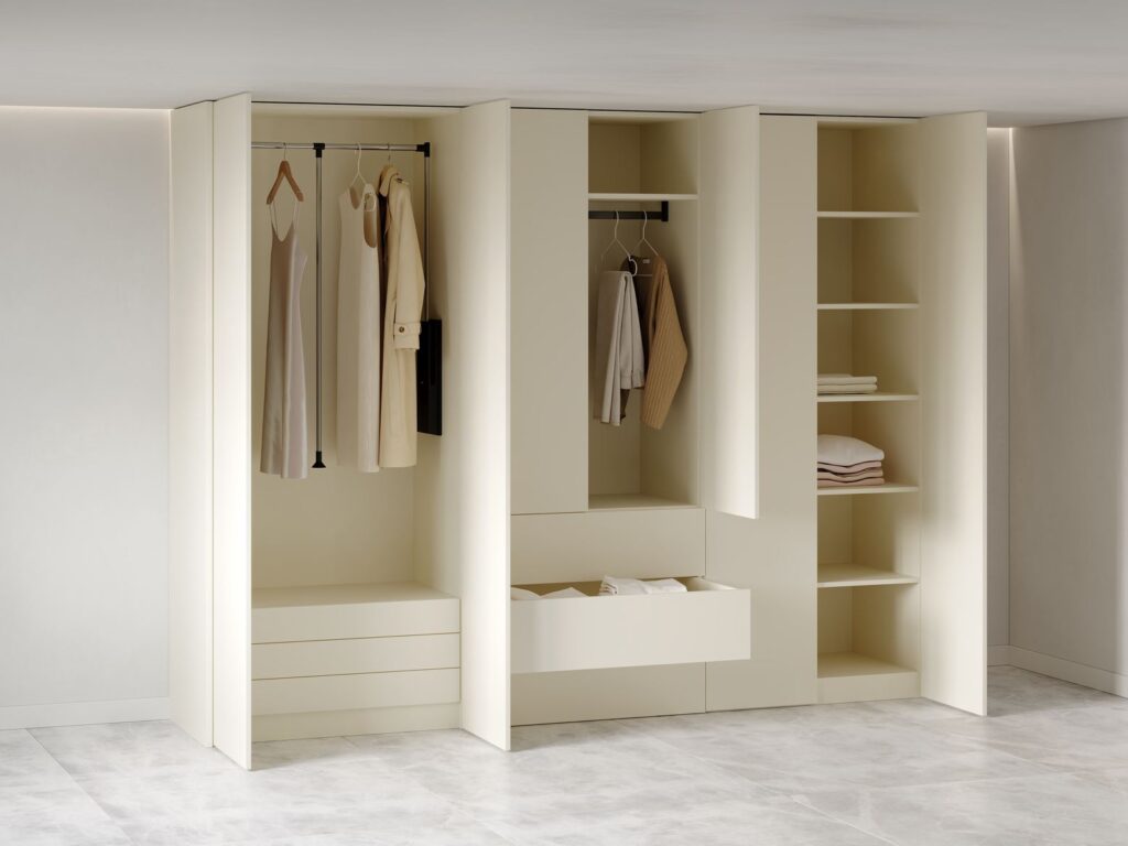 Boone closet open kledijkast met opties
