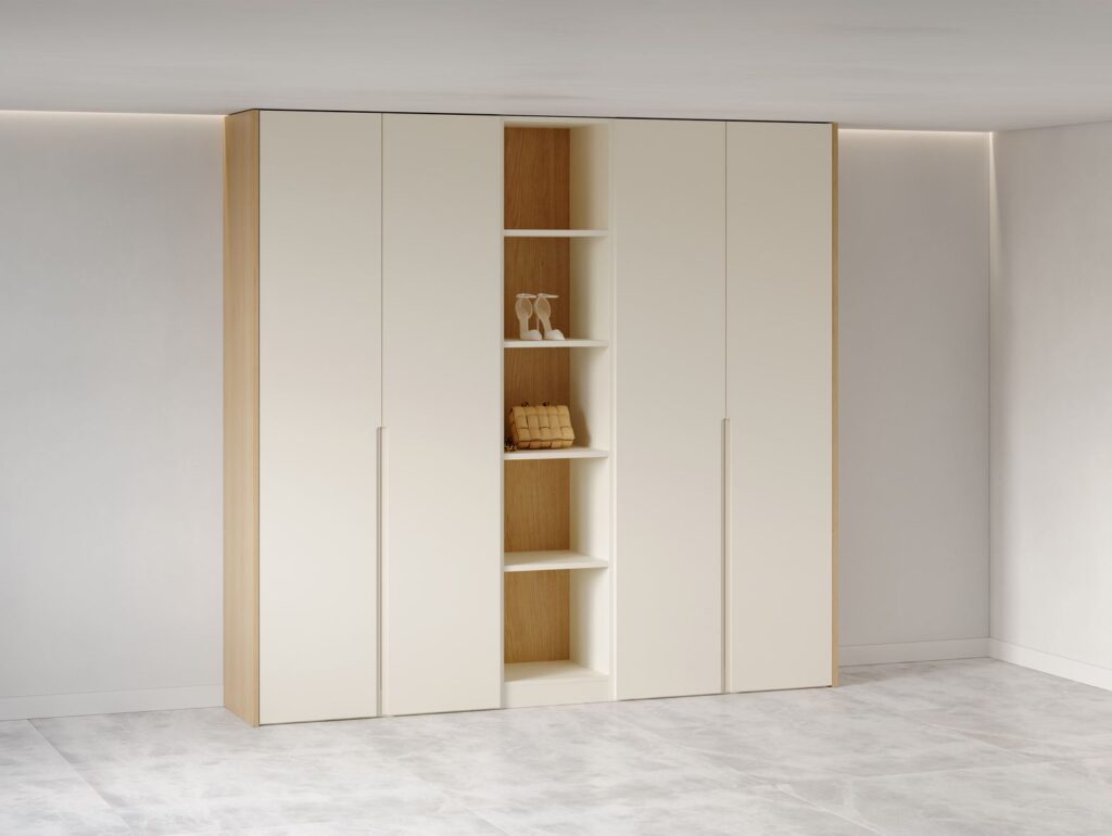 Boone closet met middelste bibkast