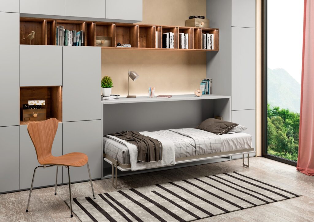 Boone Optima horizontaal met kasten